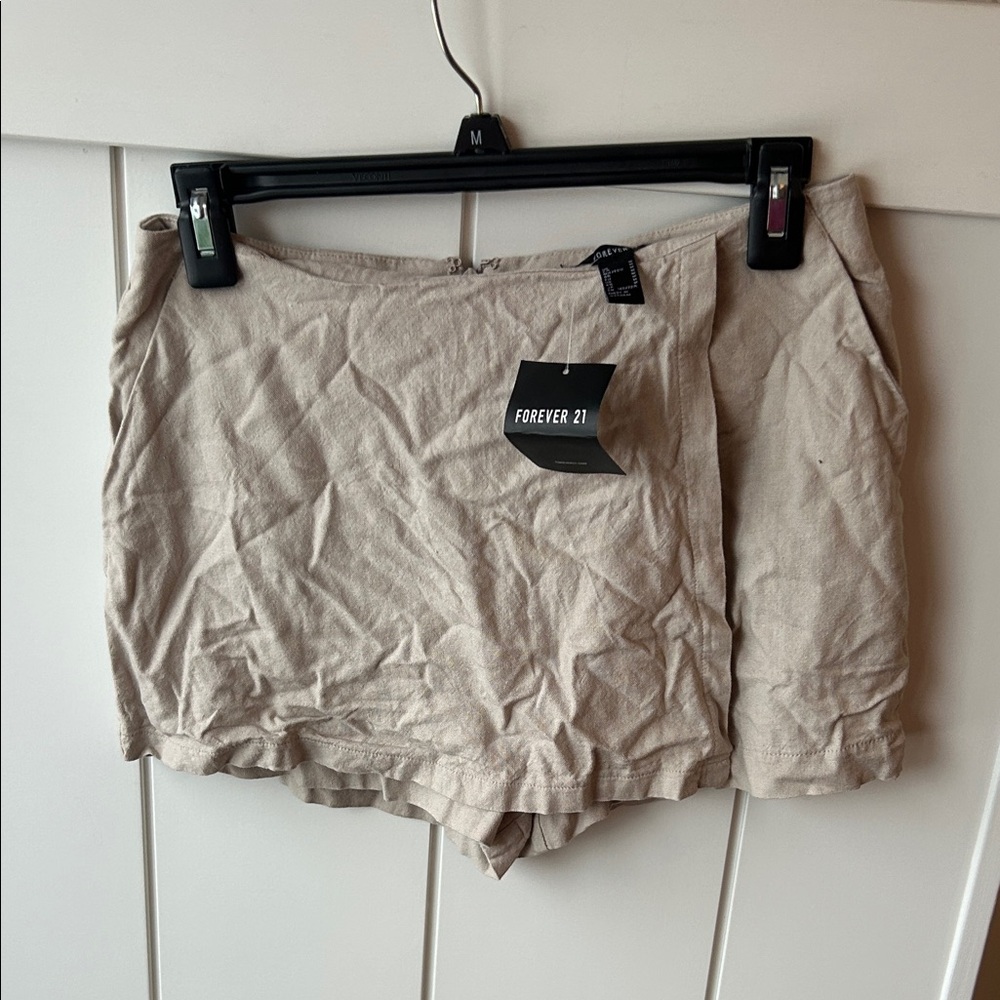 Forever 21 Beige Women's Skort